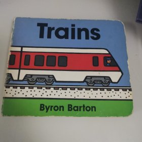 TrainsBoard Book火车(纸板书) 英文原版