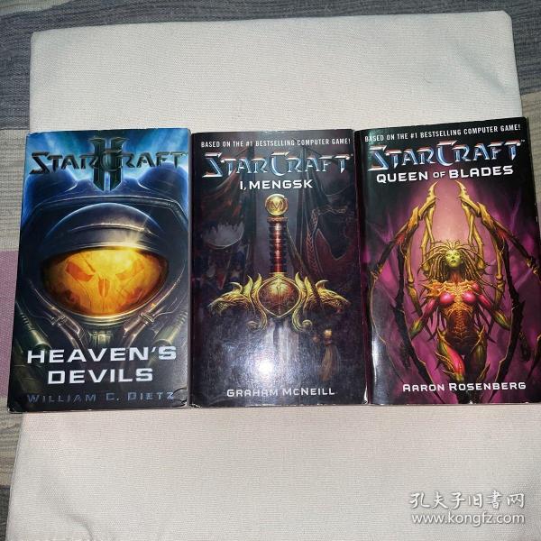 Starcraft II Heaven's Devils/I Mengsk/Queen of Blades 三本合售