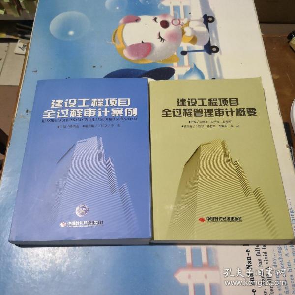 建设工程项目全过程审计案例、概要（两本作者杨明亮签名赠本）