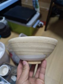 宋代白釉碗，带有化妆土。晋东南地区一线货。