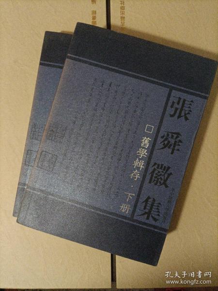 旧学辑存（上下）：张舜徽集