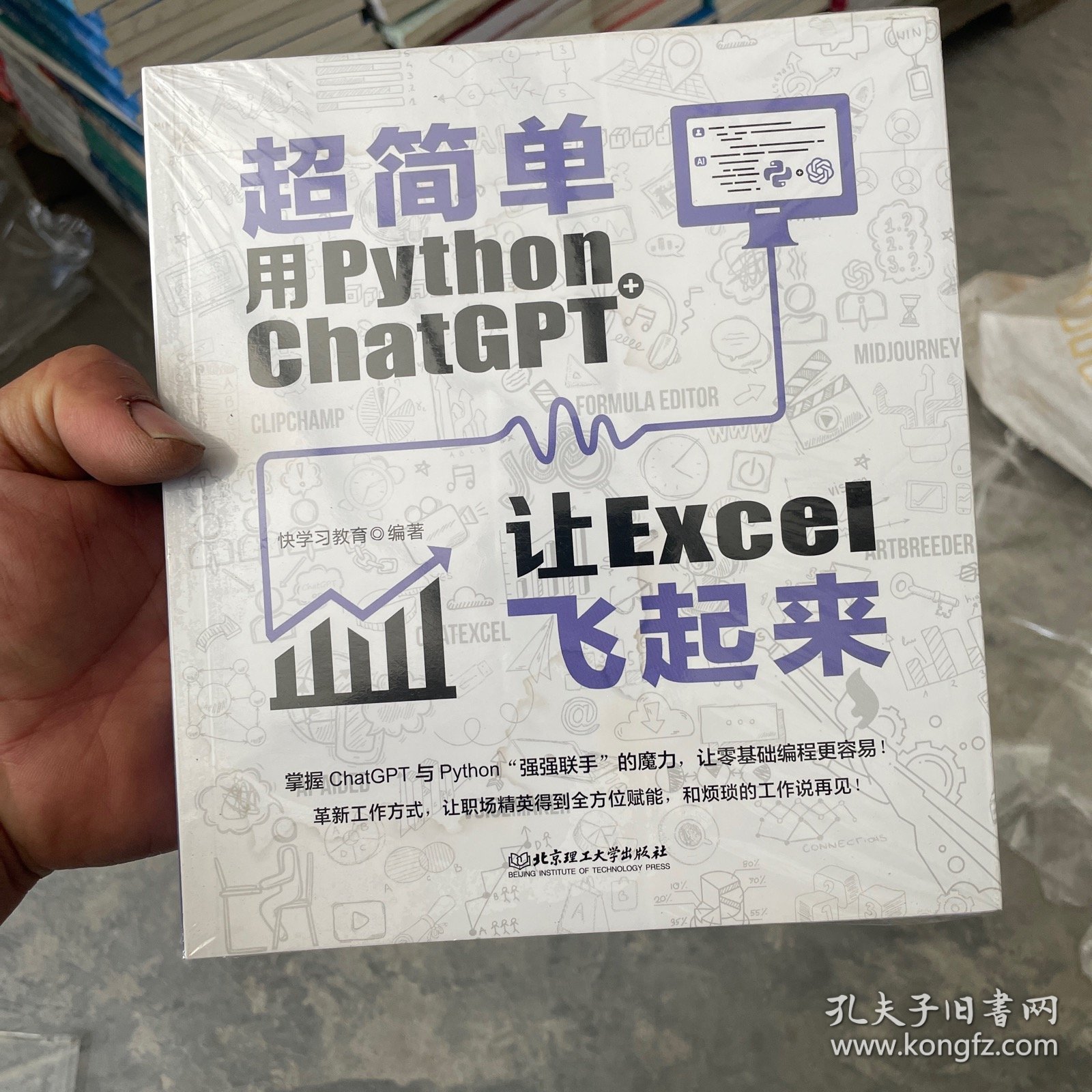 超简单：用python+ ChatGPT让excel飞起来  掌握ChatGPT与Python“强强联手”的魔力，让零基础编程更容易！