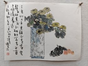 【王宝生】西安美院教授，中国美协会员，长安画派代表性画家，1942年生于陕西宝鸡，1962年毕业于西安西安美术学院，毕业后留校至今。曾筹建宝鸡文理学院美术系与陕西师范大学美术学院等。受教于黄乃源、刘蒙天、罗铭、十鲁等大师！从事国画艺术六十年，独树一帜、传承长安画派，并大胆创新，形成独具特色的国画艺术风格，作品多被艺术馆和专业机构收藏，被誉为~“”大山深处的黄塬王”！