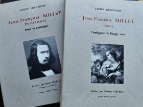 《Jean-Francois MILLET》佛朗索瓦·米勒研究 16开全2卷280图 限定500 法语版