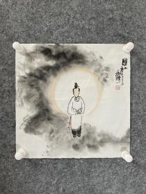 弘靖-禅意图