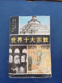 世界十大宗教，馆藏书，内页干净整洁无写划很新，出版页缺失，内容完整，可以阅读