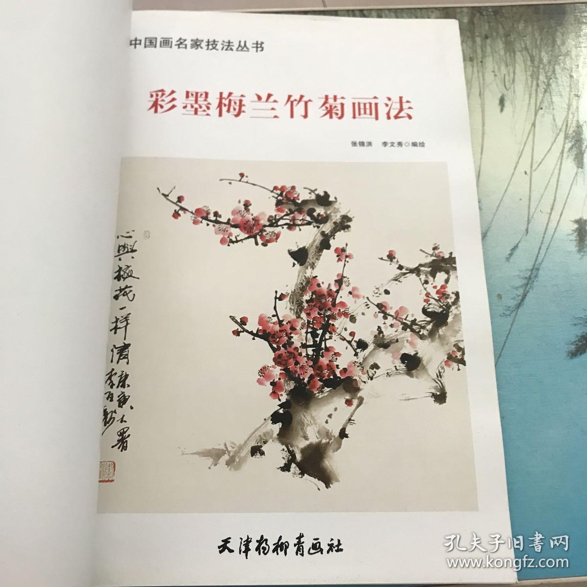 名家画彩墨梅兰竹菊 中国画名家技法丛书