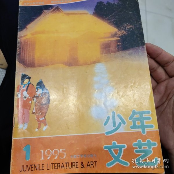 江苏版少年文艺一本，单本，1995年1