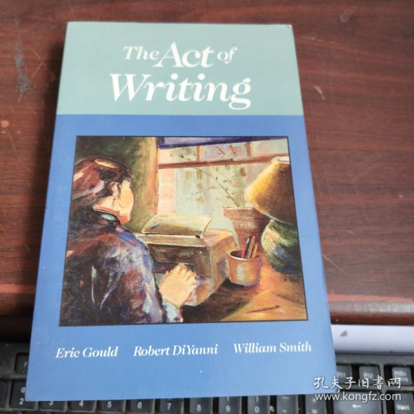 the act of writing