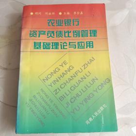 农业银行资产负债比例管理基础理论与应用