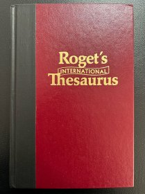 Roget's INTERNATIONAL Thesaurus