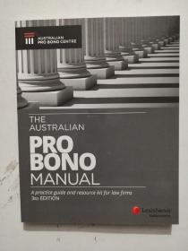 THE AUSTRALIAN PRO BONO MANUALK 澳大利亚公益手册