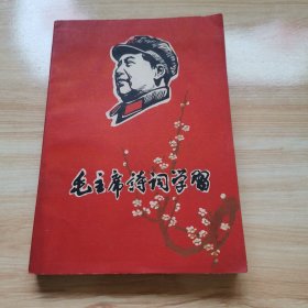 毛主席诗词学习（宁夏大学中文系 1969年 少见地方版本 9品）
