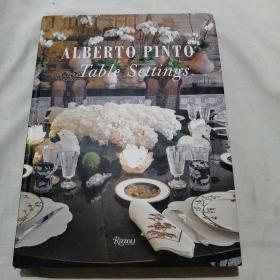 ALBERTO PINTO: Table Settings 餐桌上的配饰【16开铜版印刷精装本】