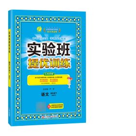 (2017春)实验班提优训练 小学 语文 四年级 (下) 人教版 RMJY