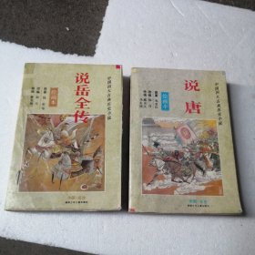 中国四大古典历史小说（绘画本）说唐说岳全传