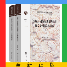 突厥汗國(guó)暨西域北狄東胡漢文史料編年輯證稿(全兩卷)