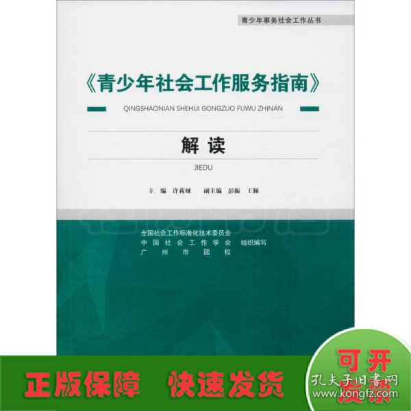 《青少年社会工作服务指南》解读/青少年事务社会工作丛书