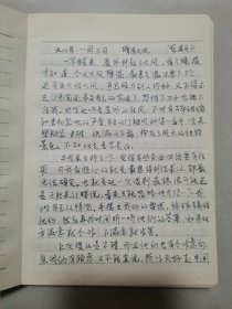 同一来源，北京学生80、90年代日记三本（红本写了三分之一，另外两本写满）