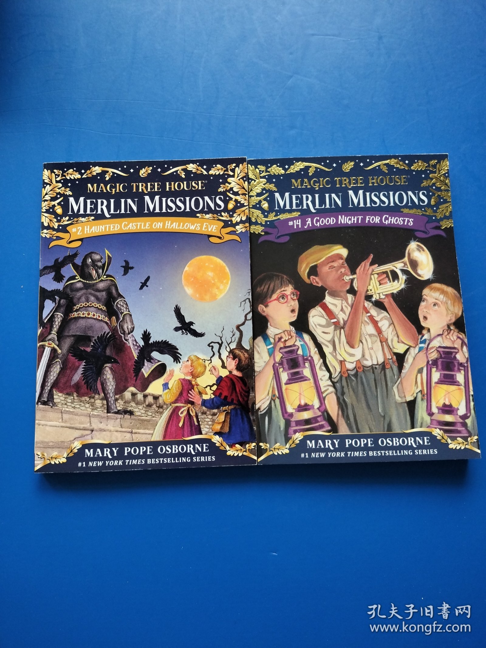 Haunted Castle on Hallows Eve、A good night for ghosts【共两本合售，书内干净】