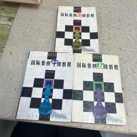 国际象棋初级教程+国际象棋中级教程+国际象棋高级教程 3册合售