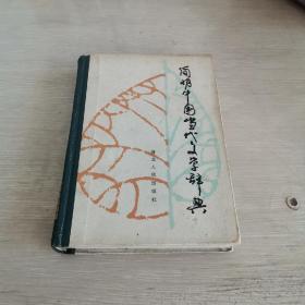 简明中国当代文学辞典 精装