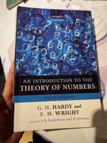 现货  An Introduction To The Theory Of Numbers 6e 英文原版 数论导引 哈代  G. H. Hardy