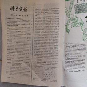 科学实验1975   第8期