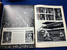 1938年5月美国生活杂志，主要内容涉及中国抗战宣传团宣言书，现场演示报道呼吁大家抗日救国的史事。