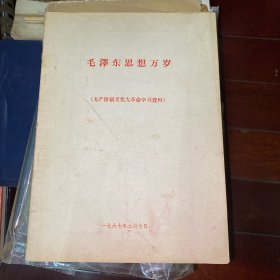 毛泽东思想万岁（1967年沈阳）