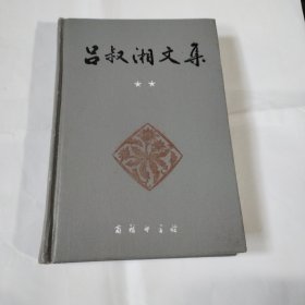 吕叔湘文集 第二卷  汉语语法论文集C421-----精装大32开9品，95年印