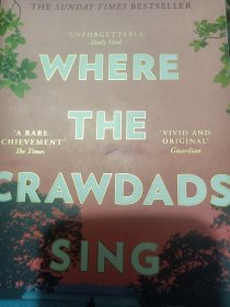 Where the Crawdads Sing 英文原版 蝲蛄吟唱的地方 沼泽深处的女孩 电影原著版