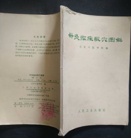 《针灸临床取穴图解》北京中医学院 人民卫生出版社 书品如图.