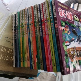 我的第一本大中华寻宝漫画书 江苏寻宝记 看图 19本合售