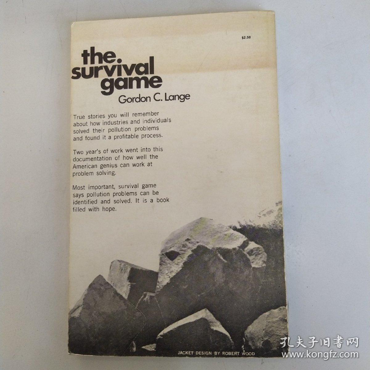 The Survival Game（8品长32开1972年英文原版111页参看书影生存游戏）53705