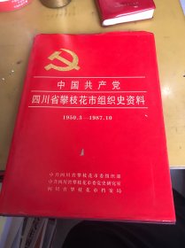 中国共产党四川省攀枝花市组织史资料1950.3—-1987.10