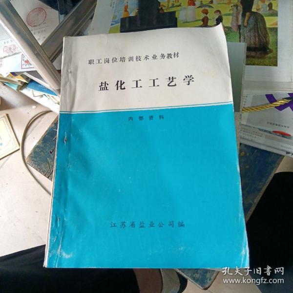 职工岗位培训技术业务教材盐化工工艺学