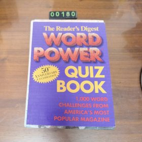 英文 The Reader's Digest WORD POWER QUIZ BOOK