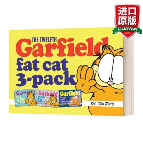 英文原版 The Twelfth Garfield Fat Cat 3-Pack  加菲猫漫画三合一 英文版 进口英语原版书籍