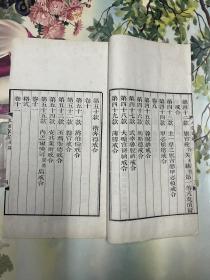 《水师章程》及《续编》16册一套，曾國藩李鴻章創辦江南製造局同文館譯書初刻初印，只供江南製造局官員及江南水師學堂學員閱讀，印數極少，初期未公開出版。私人收藏十分罕見。一般版本仅有[ 水師章程 ] 而无[ 水師章程續編 ]，此书含两部分，非常难得。光緒末年江南製造局將此書及其他翻譯書重新匯印出版為 [ 江南製造局譯書匯刻 ] , 但大部份巳改為鉛印及石印。此書是木版初刻初印。