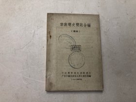 黎族简史简志合编（1960年稿本）