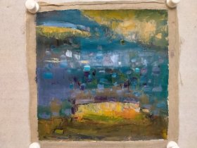 保真，油画名家，刘文星老师作品一幅，