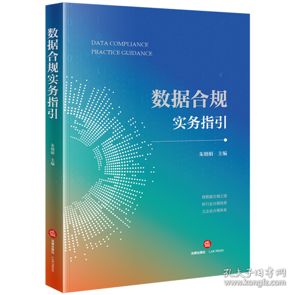 数据合规实务指引 法律实务 朱晓娟主编 新华正版