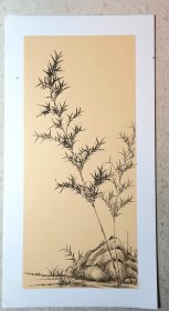精彩仿古墨竹卡纸（60）