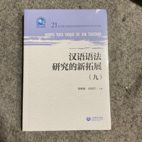 汉语语法研究的新拓展（九）