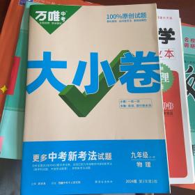 万唯中考大小卷.九年级全一册物理人教版 23年秋