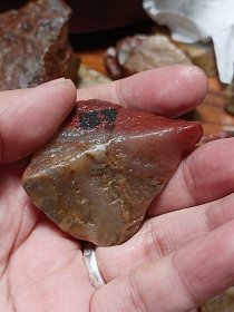 寿山高山朱砂原石 细腻 国石不是白给的 放了十年 没有火气了 能雕个挂件 能切章 青田石/练习章料 印章石料篆刻印石摆件 鸡血 昌化巴林寿山61
