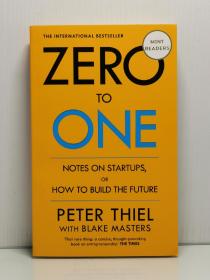 《从零到一： 如何打造未来的创业笔记》    Zero to One : Notes on Startups or How to Build the Future by Peter Thiel  [Virgin 英国版] （商业研究）