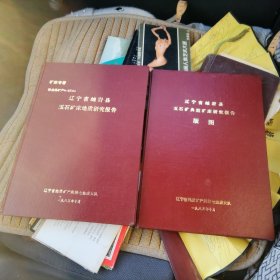 辽宁省岫岩县玉石矿地质研究报告.辽宁省岫岩县玉石矿典型矿床研究报告.版图.精装.两册全.合售.