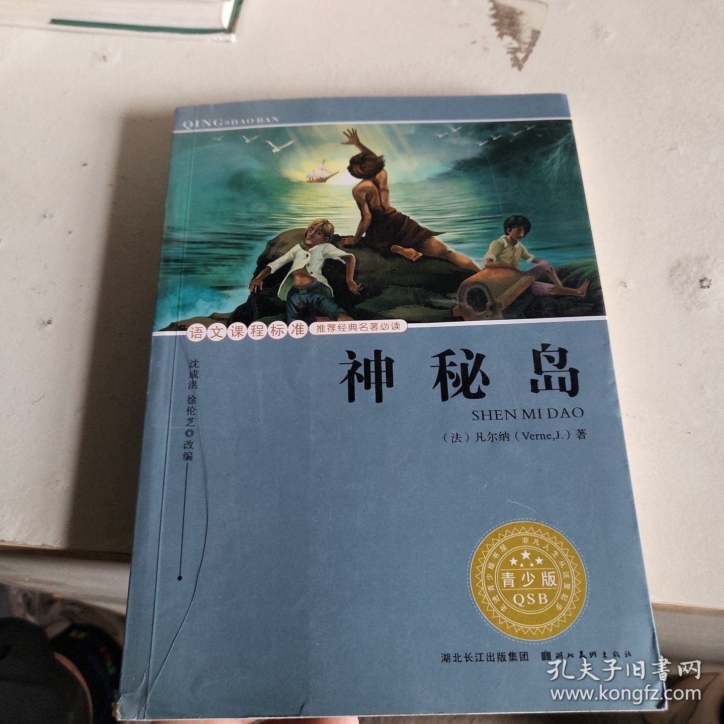 语文课程标准推荐经典名著必读：神秘岛（青少版）